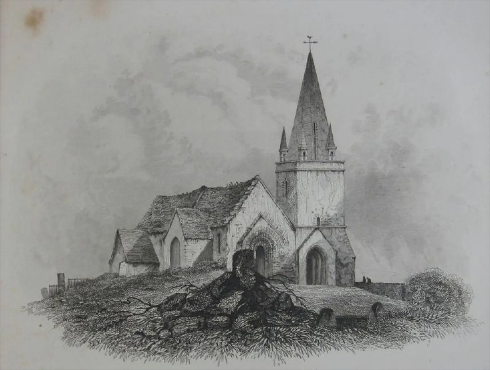 Old School Image of Vale Church