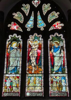 Vale Church Stained Glass Window